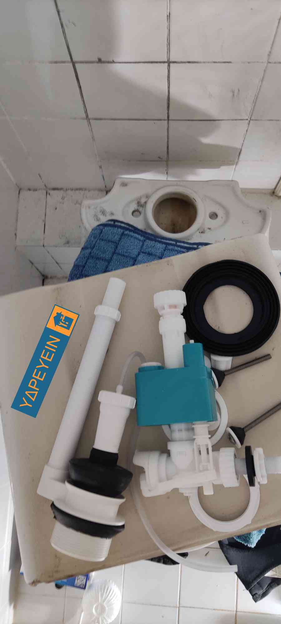 Αντικατάσταση μηχανισμού καζανακίου